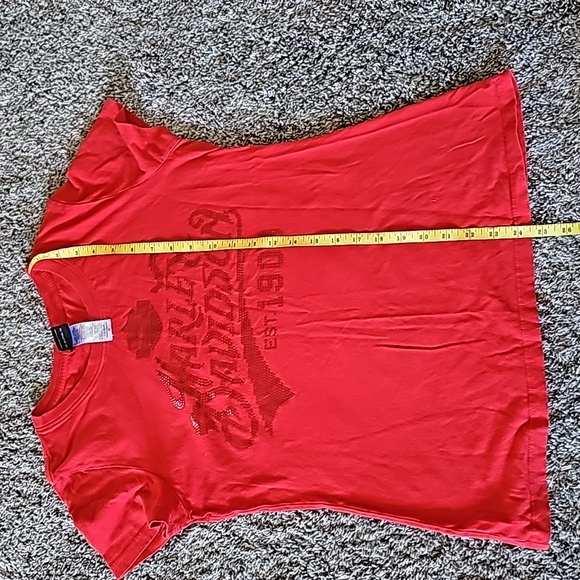 STUNNING RED BLING  HARLEY DAVIDSON LIVERMORE - Picture 8 of 11